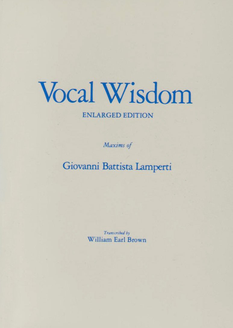Vocal Wisdom Lamperti Pdf Converter